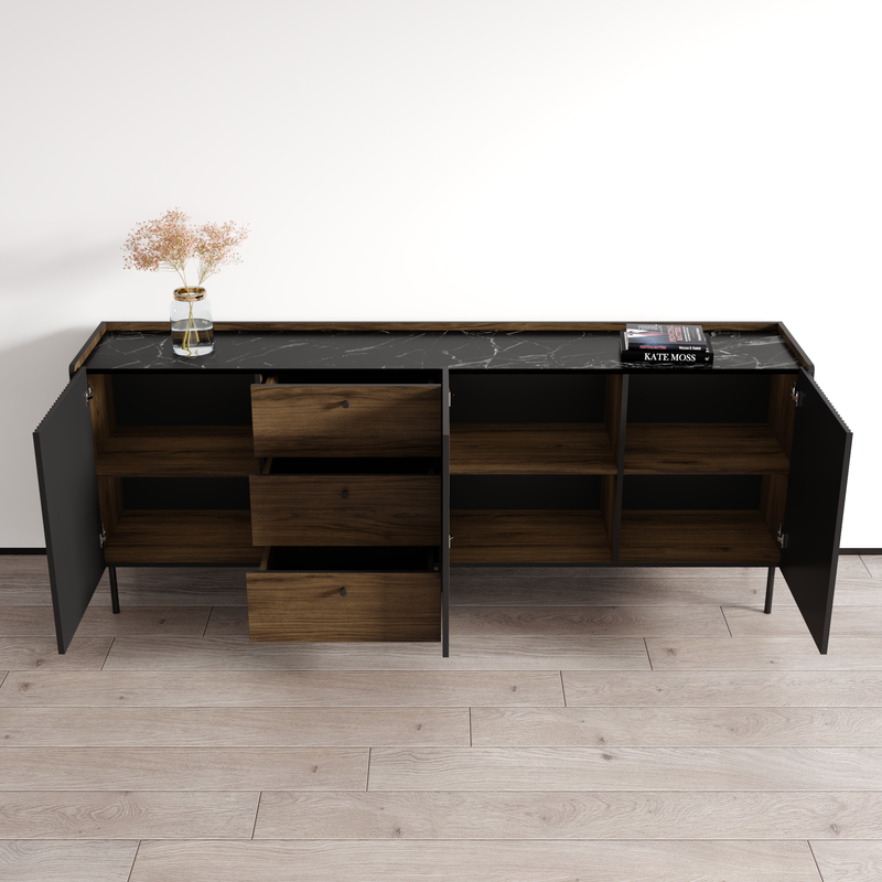 Brandy 3D3S Sideboard - Meble Furniture
