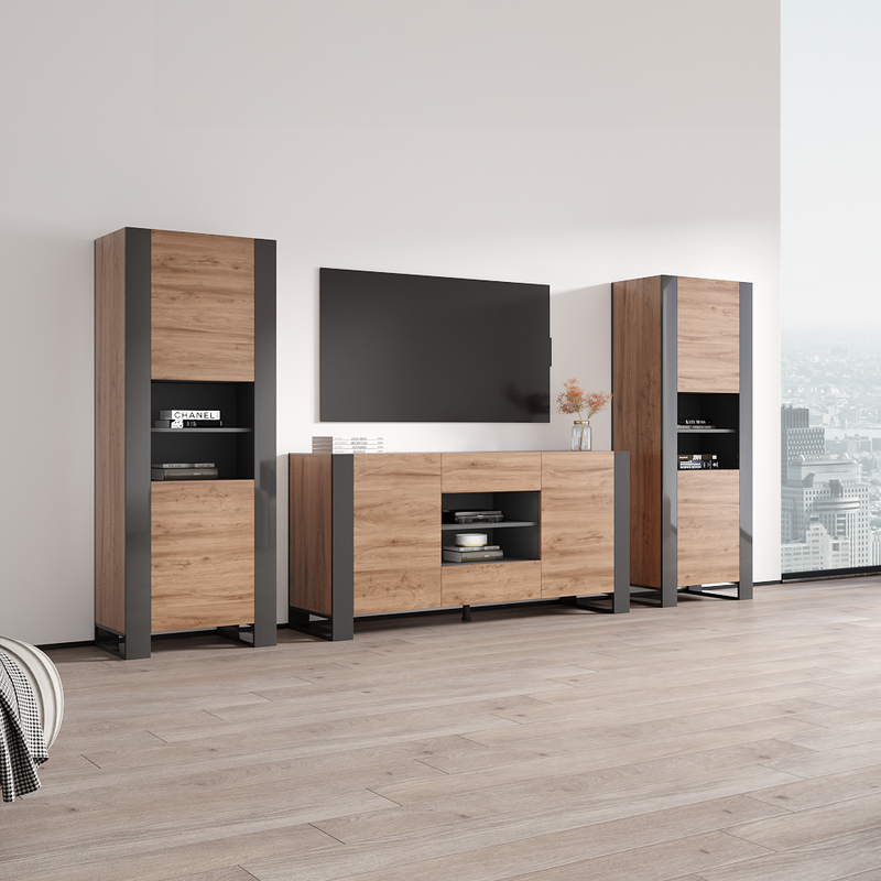 Woody SB Entertainment Center - Meble Furniture