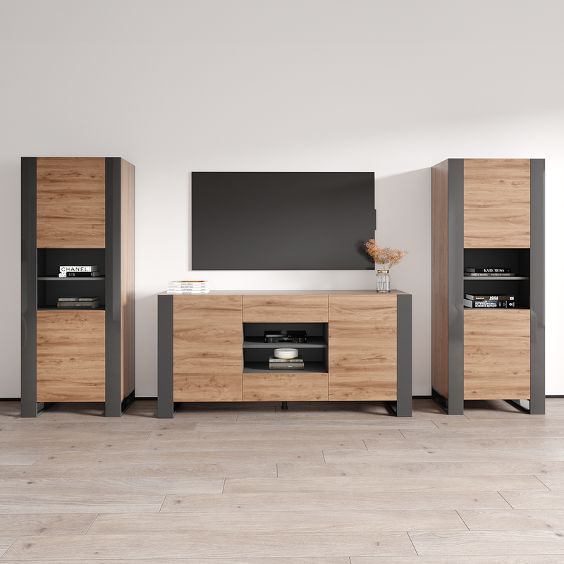 Woody SB Entertainment Center - Meble Furniture
