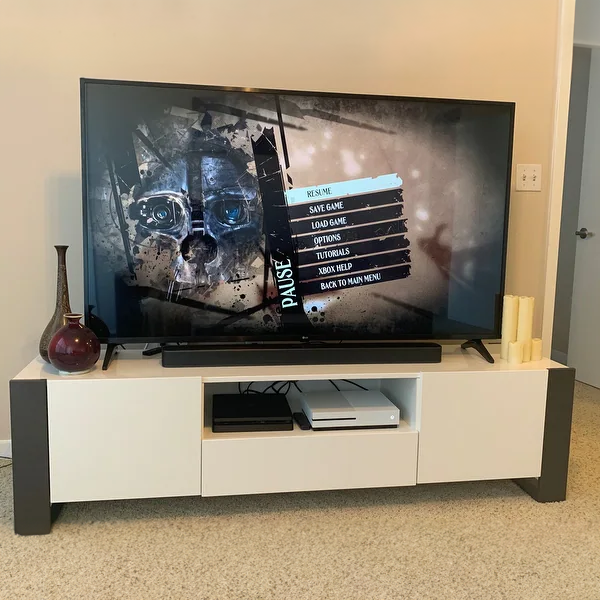 Woody modern 71 tv stand deals