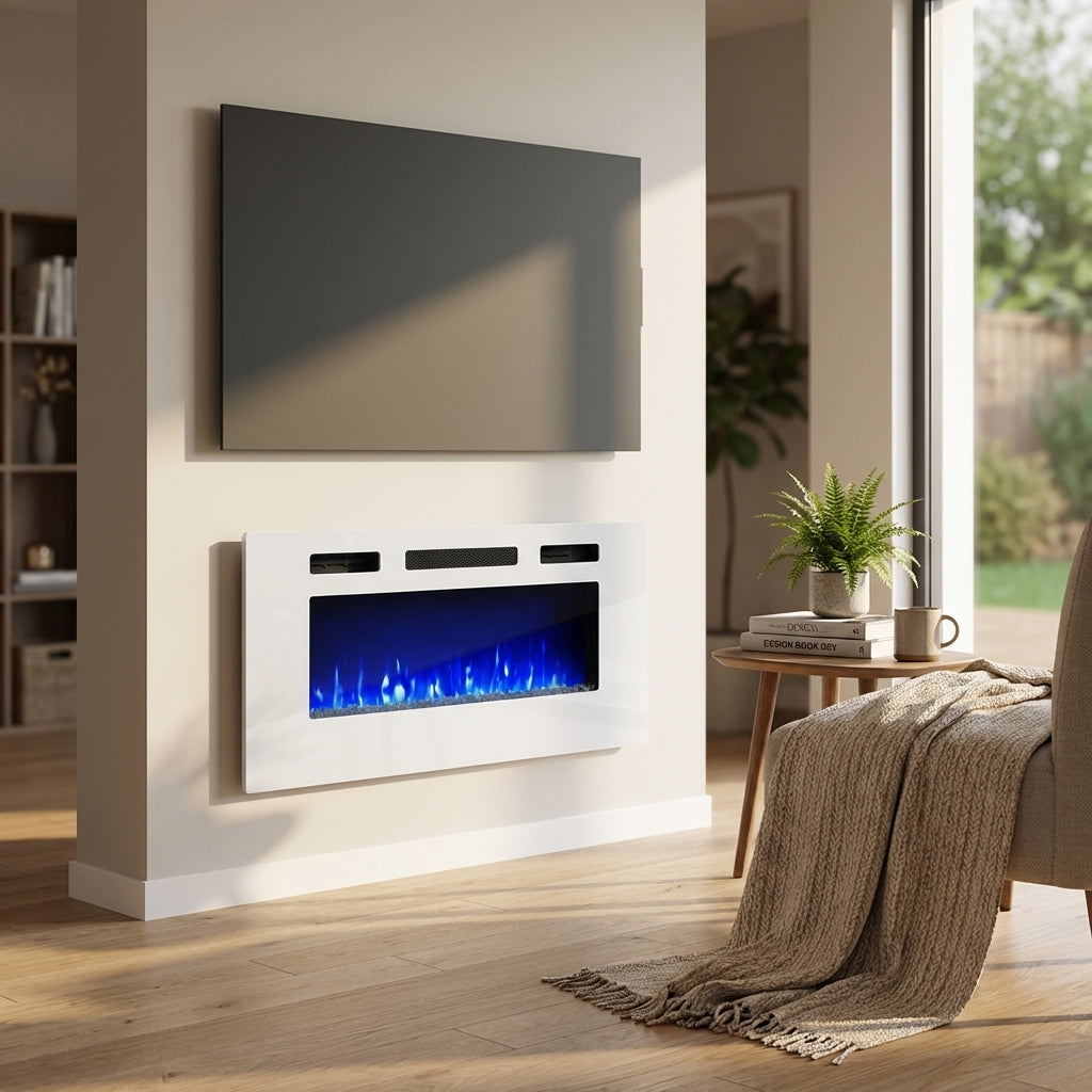 40" Electric Fireplace Heater