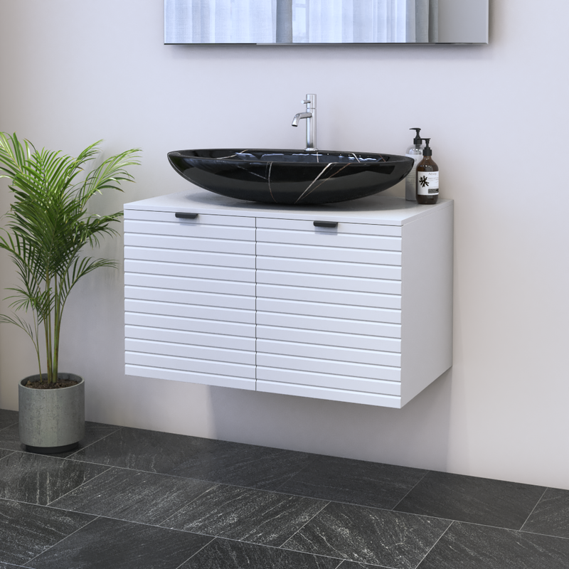 Capri 2D 80 Floating Bathroom Vanity - Meble Furniture