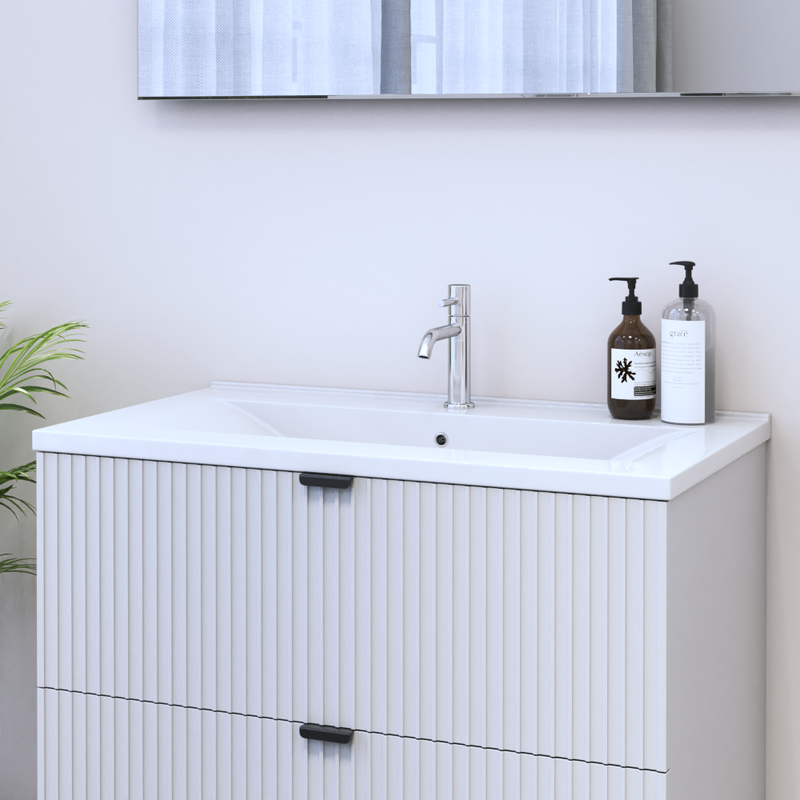 32 Inch Ceramic Drop In Sink - Meble Furniture