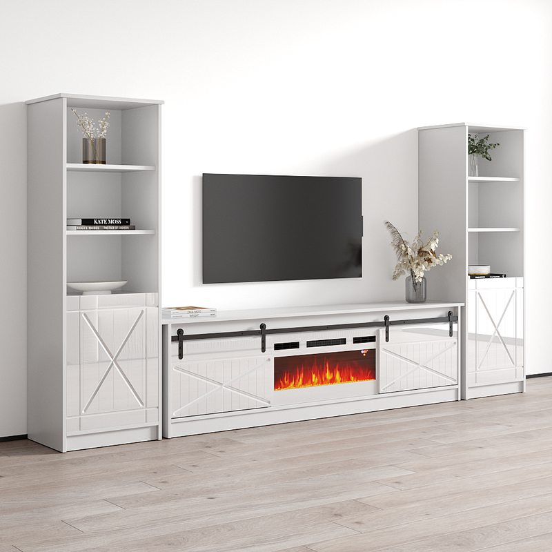 Granero WH-EF Fireplace Entertainment Center - Meble Furniture