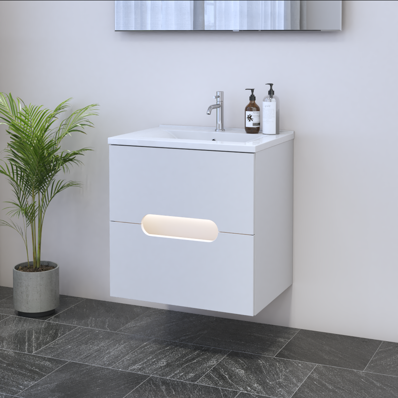 Estelle 2S 60 Floating Bathroom Vanity - Meble Furniture