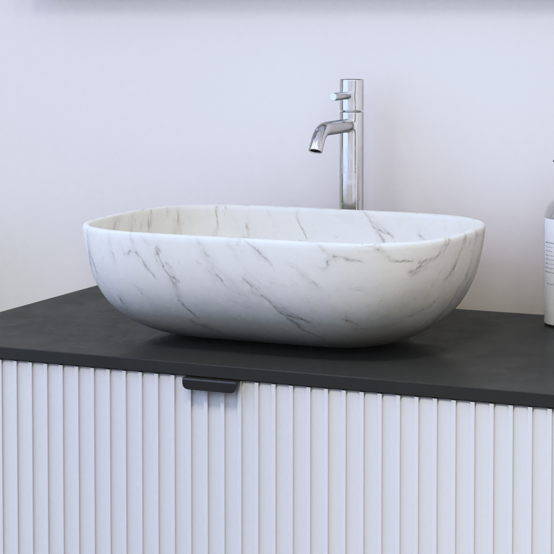 18 Inch Ceramic Vessel Sink - Meble Furniture