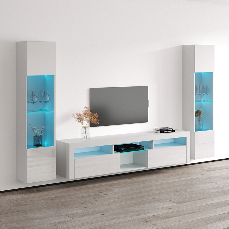 Bari 200 Floating Entertainment Center - Meble Furniture