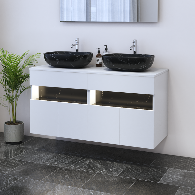 Laguna 4D 120 Floating Bathroom Vanity - Meble Furniture