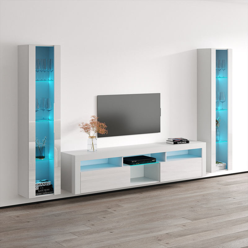 Bari 200 Floating Entertainment Center - Meble Furniture