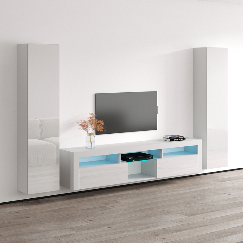 Bari 200 Floating Entertainment Center - Meble Furniture