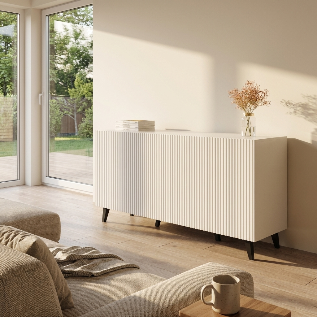 Pafos 3D Sideboard, White, photo 5 of 6