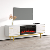 Maze BL-EF Fireplace TV Stand - Meble Furniture