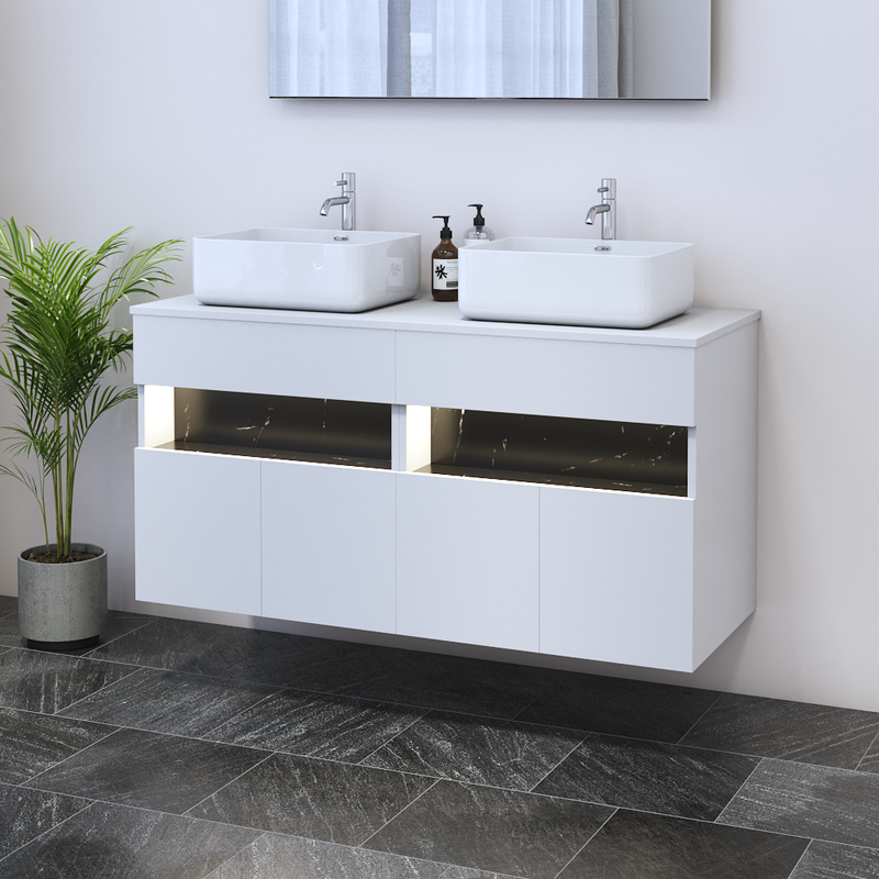 Laguna 4D 120 Floating Bathroom Vanity - Meble Furniture