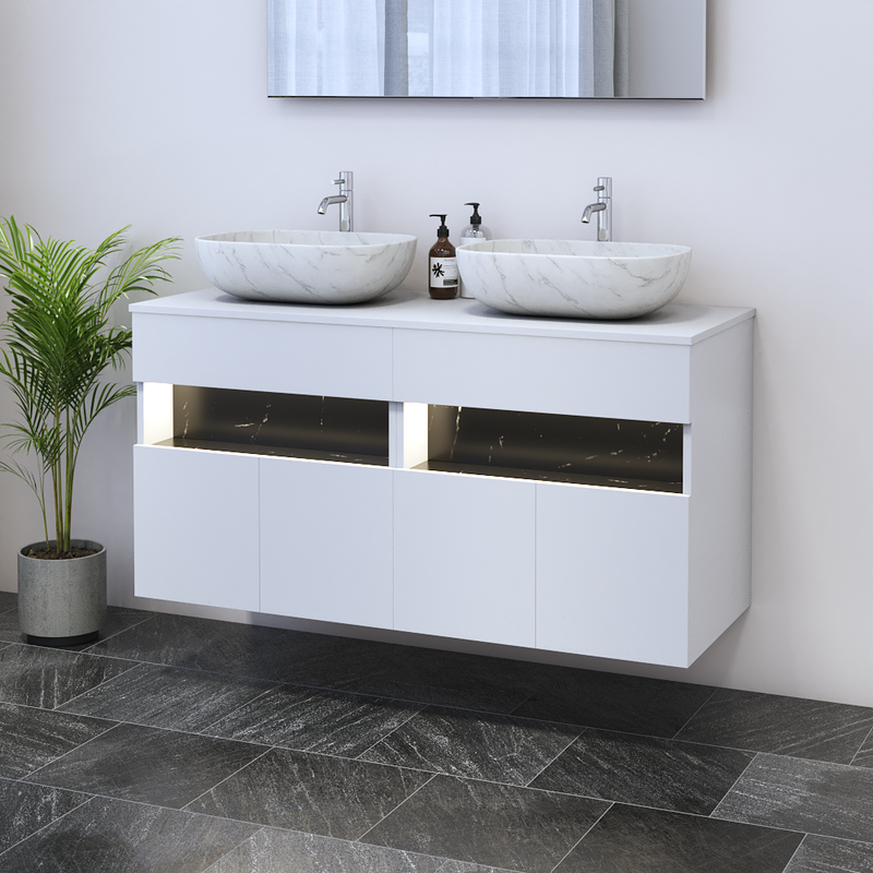 Laguna 4D 120 Floating Bathroom Vanity - Meble Furniture