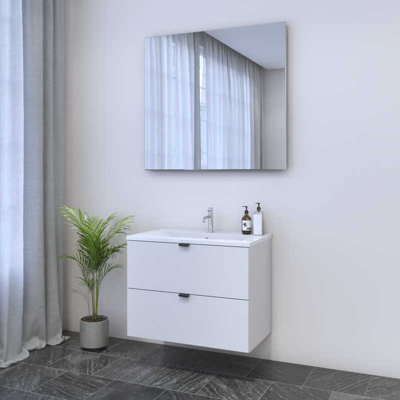 Ines 2S 80 Floating Bathroom Vanity - Meble Furniture