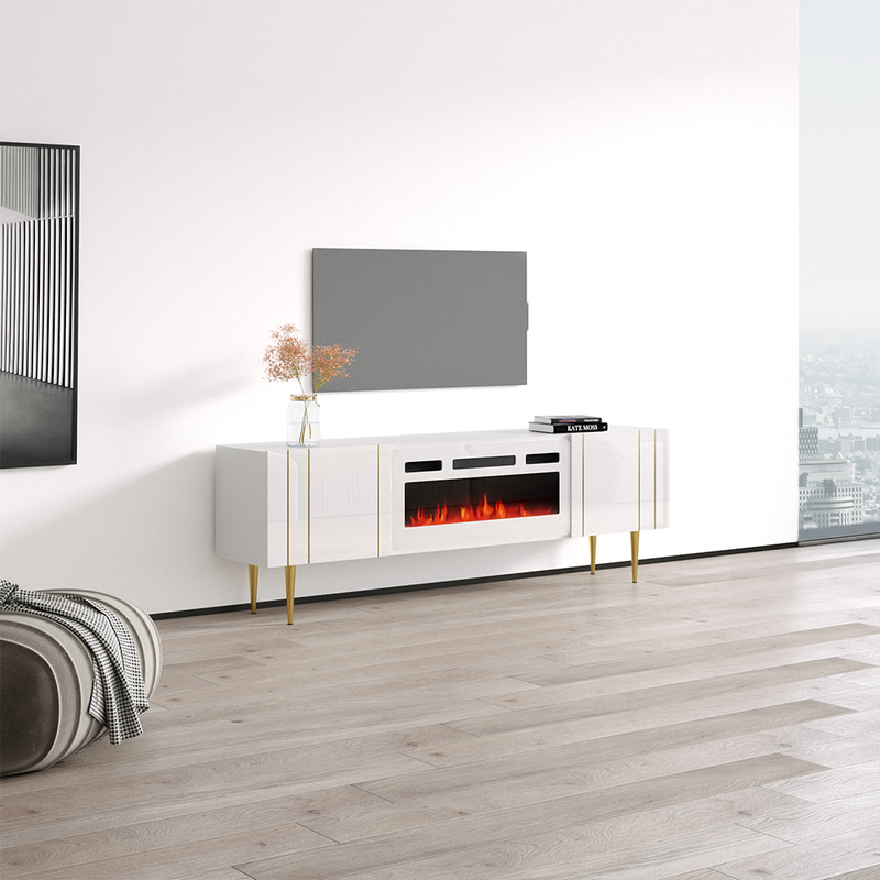 Nile WH-EF Fireplace TV Stand - Meble Furniture