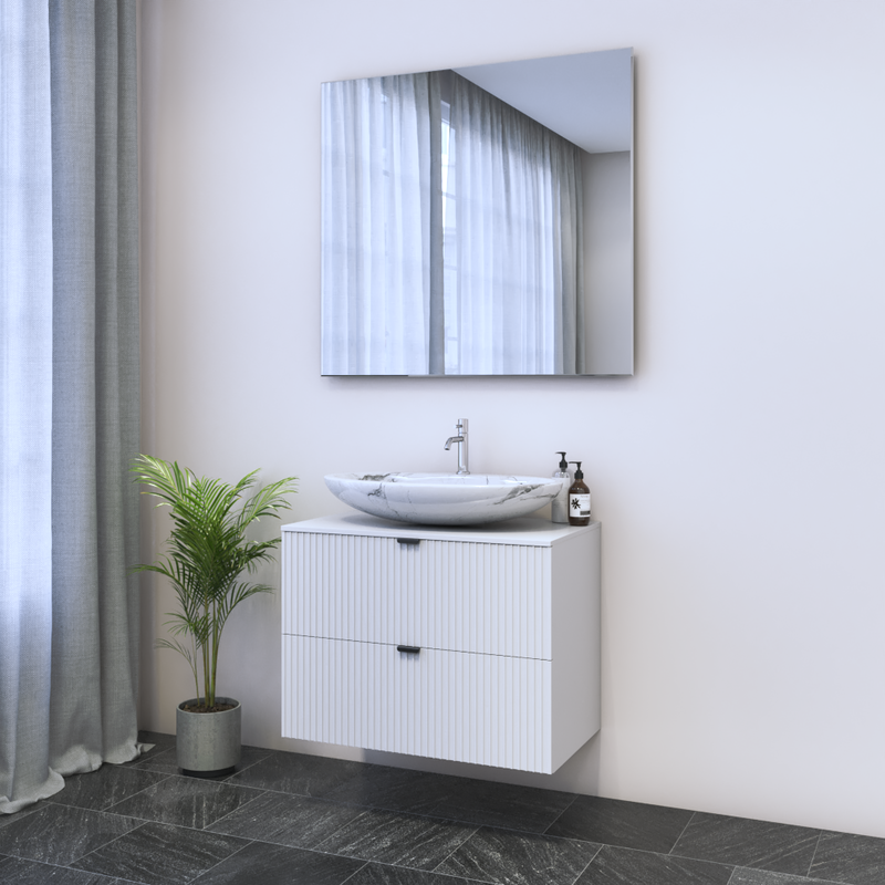 Nicole 2S 80 Floating Bathroom Vanity - Meble Furniture