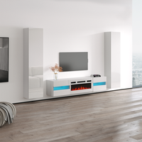 Metro WH-EF Floating Fireplace Entertainment Center - Meble Furniture