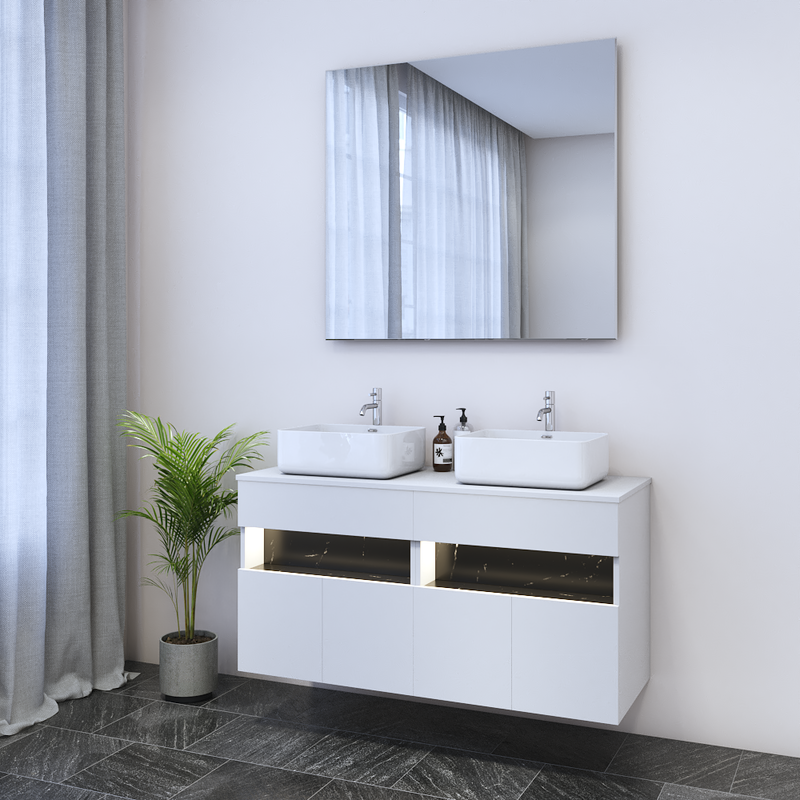 Laguna 4D 120 Floating Bathroom Vanity - Meble Furniture