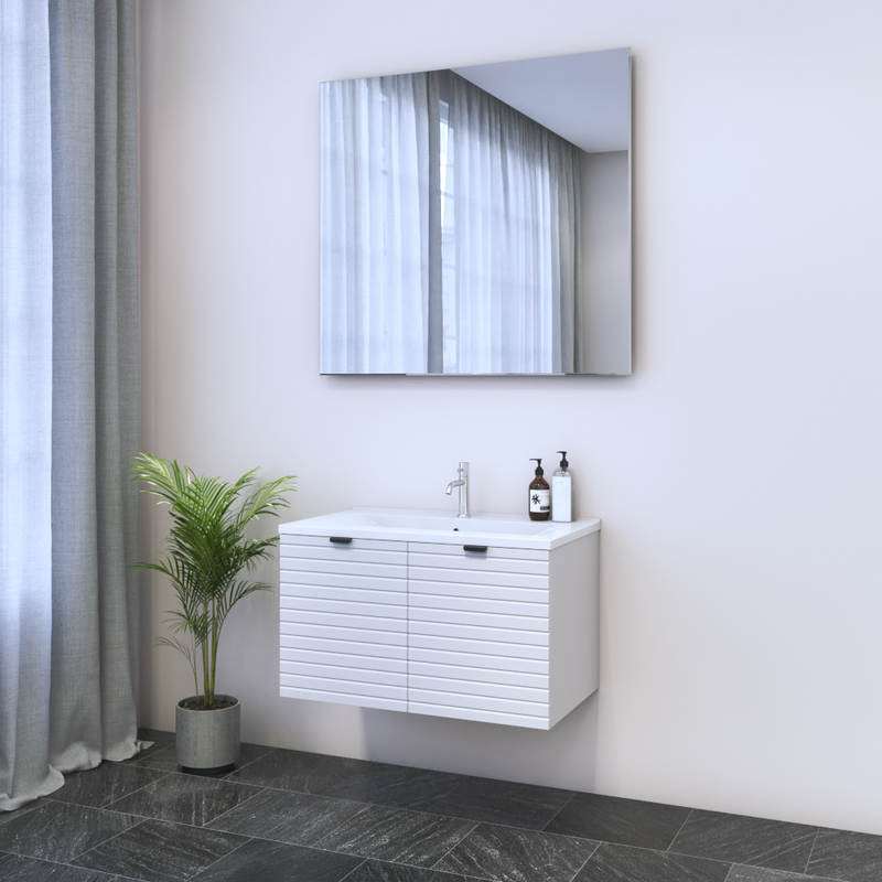 Capri 2D 80 Floating Bathroom Vanity - Meble Furniture
