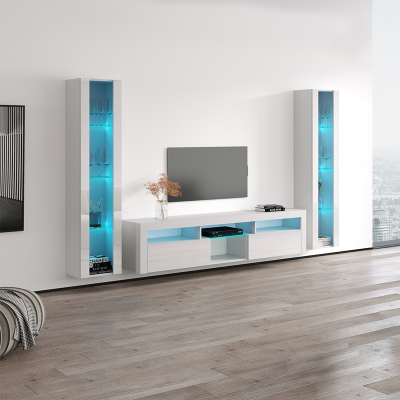 Bari 200 Floating Entertainment Center - Meble Furniture