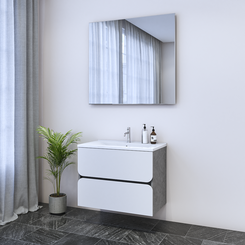 Azurro 2S 80 Floating Bathroom Vanity - Meble Furniture