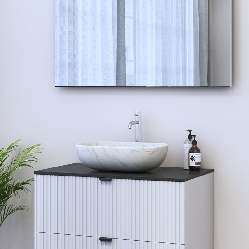 18 Inch Ceramic Vessel Sink - Meble Furniture