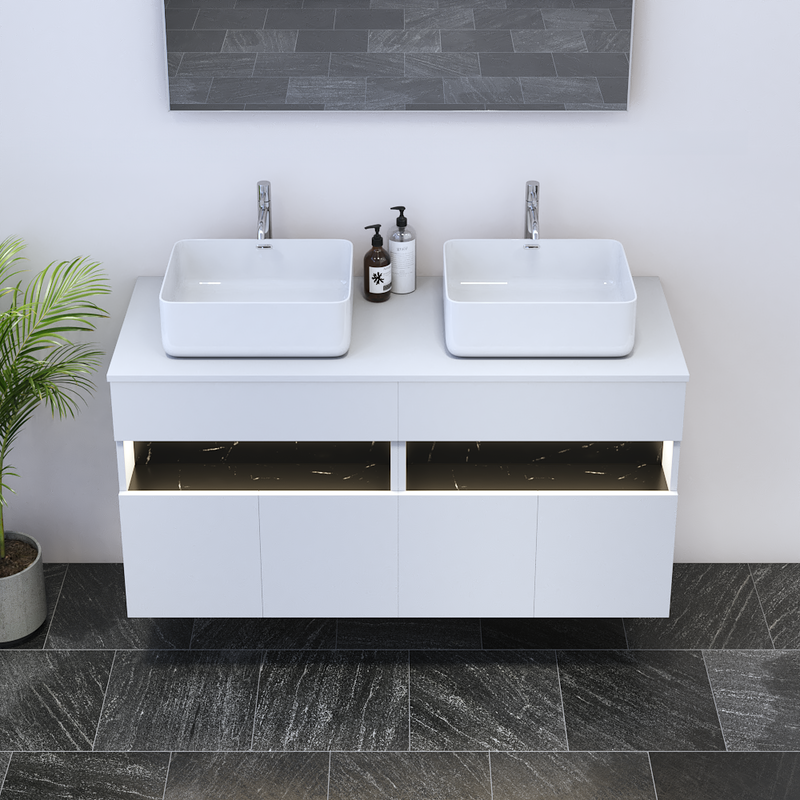 Laguna 4D 120 Floating Bathroom Vanity - Meble Furniture
