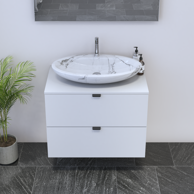 Ines 2S 80 Floating Bathroom Vanity - Meble Furniture