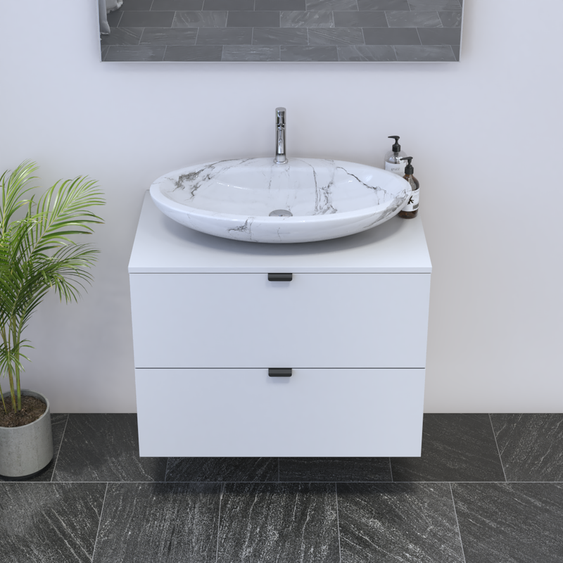 Ines 2S 80 Floating Bathroom Vanity - Meble Furniture