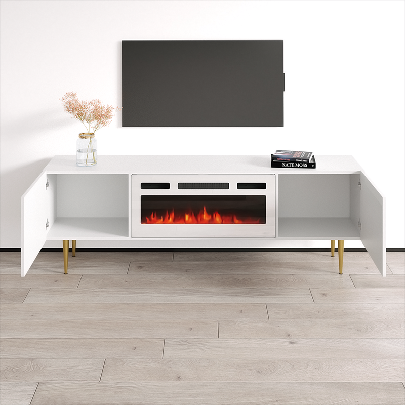 Nile WH-EF Fireplace TV Stand - Meble Furniture