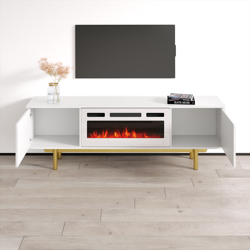 Karp WH-EF Fireplace TV Stand - Meble Furniture