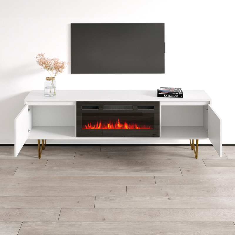 Haifa BL-EF Fireplace TV Stand - Meble Furniture