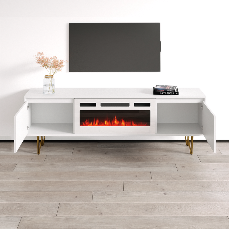 Haifa WH-EF Fireplace TV Stand - Meble Furniture