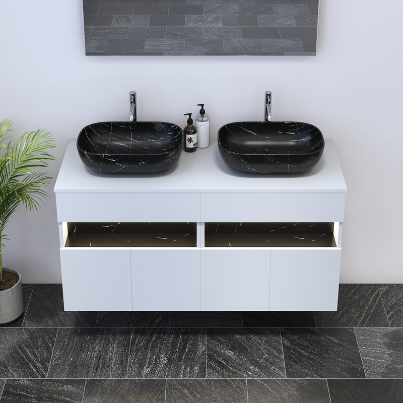 Laguna 4D 120 Floating Bathroom Vanity - Meble Furniture