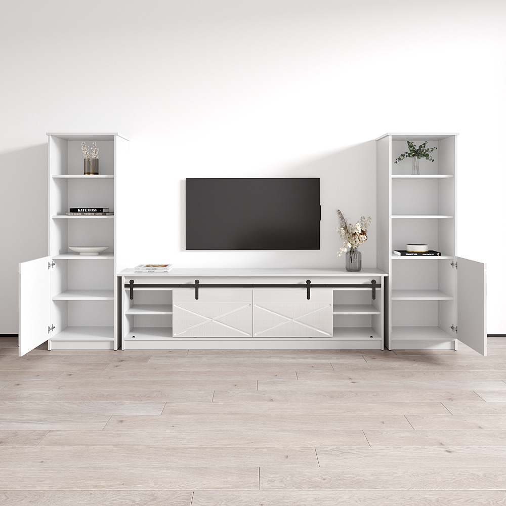 Granero BL-EF Fireplace Entertainment Center - Meble Furniture