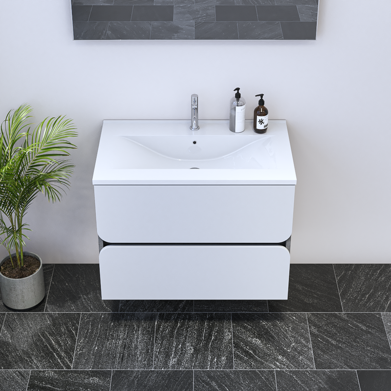Azurro 2S 80 Floating Bathroom Vanity - Meble Furniture