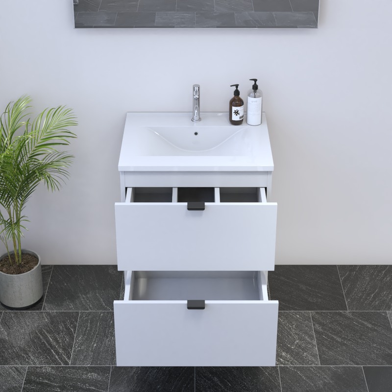 Ines 2S 60 Floating Bathroom Vanity - Meble Furniture