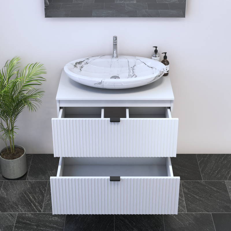 Nicole 2S 80 Floating Bathroom Vanity - Meble Furniture