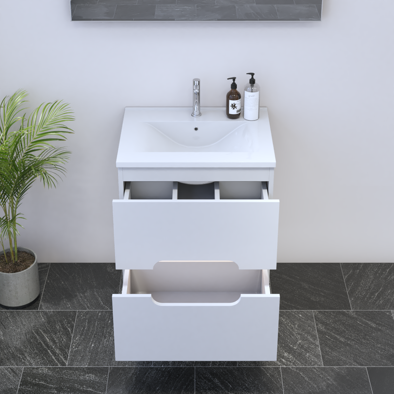 Estelle 2S 60 Floating Bathroom Vanity - Meble Furniture