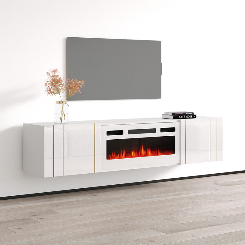 Nile WH-EF Fireplace TV Stand - Meble Furniture