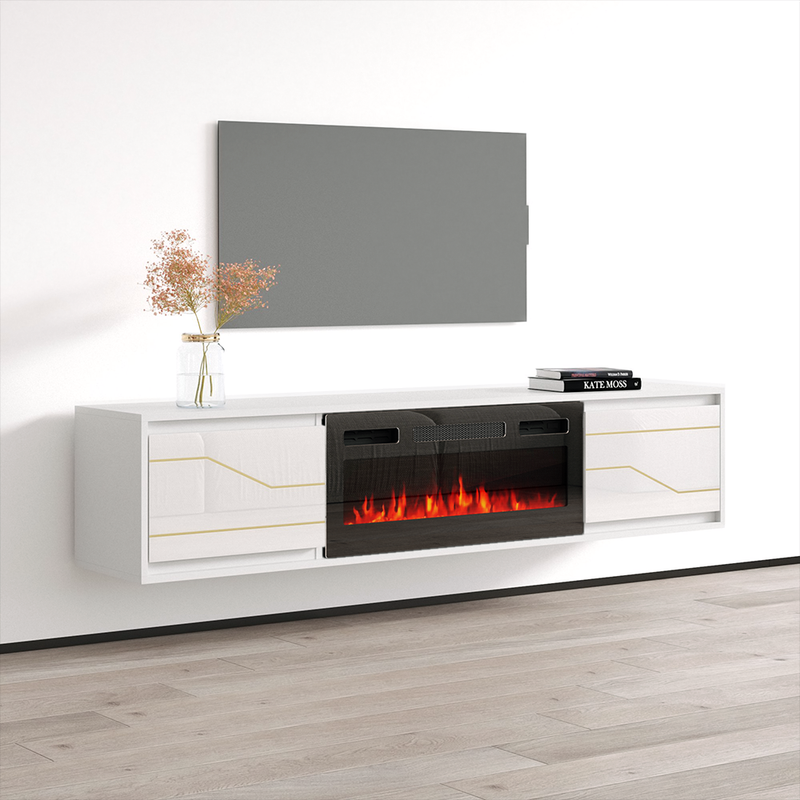 Maze BL-EF Fireplace TV Stand - Meble Furniture