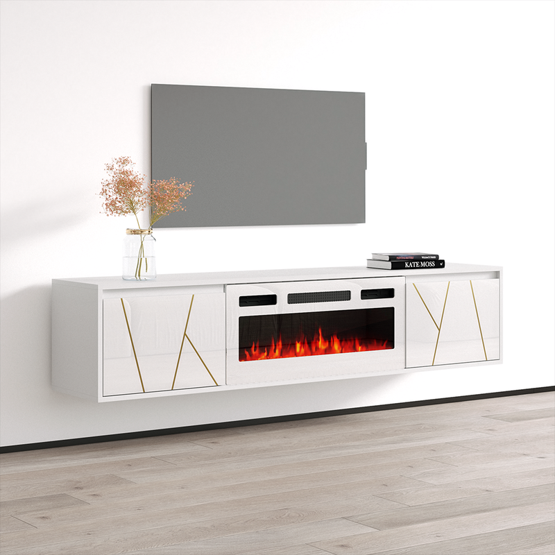 Haifa WH-EF Fireplace TV Stand - Meble Furniture