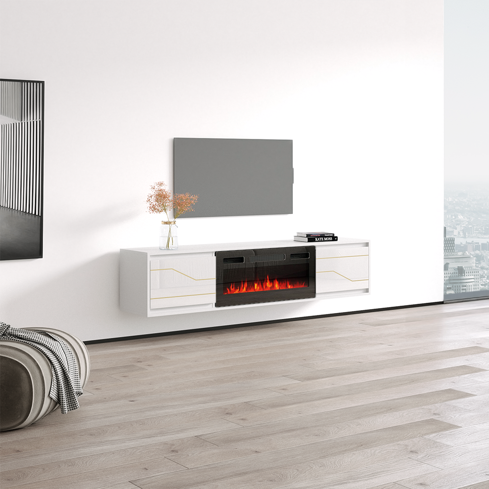 Maze BL-EF Fireplace TV Stand - Meble Furniture