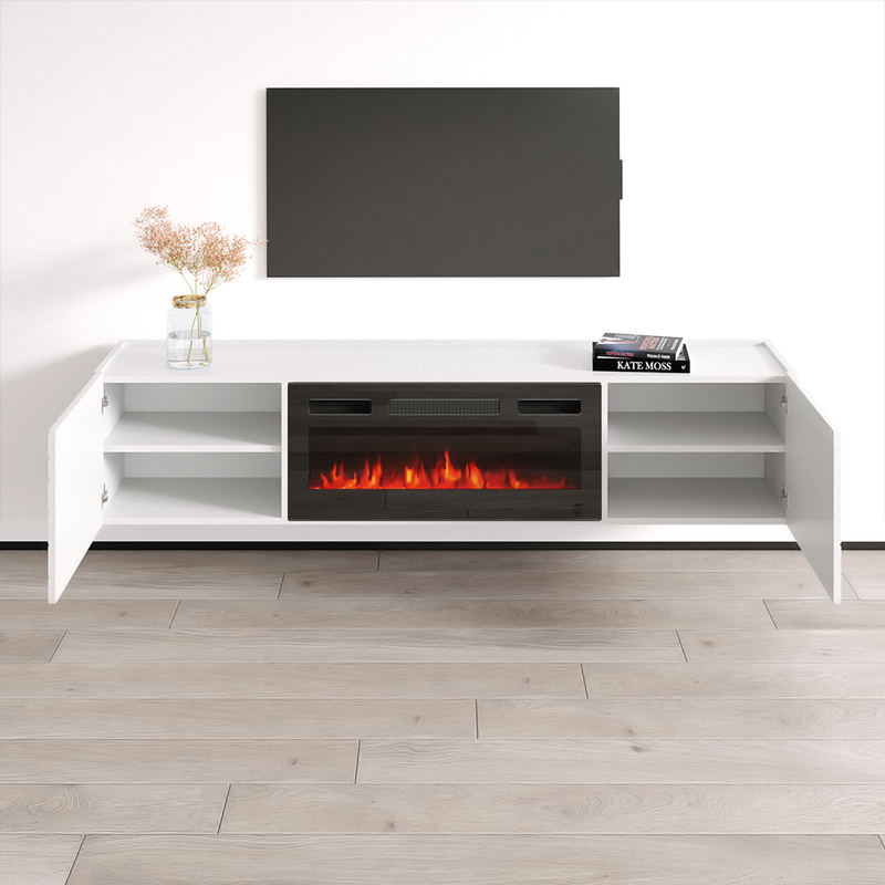 Portillo BL-EF Fireplace TV Stand - Meble Furniture