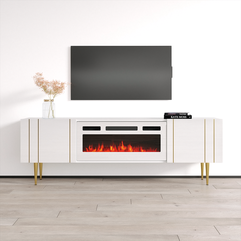 Nile WH-EF Fireplace TV Stand - Meble Furniture