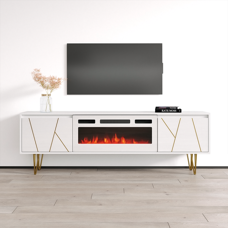 Haifa WH-EF Fireplace TV Stand - Meble Furniture