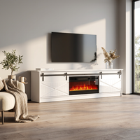 Granero BL-EF Fireplace TV Stand