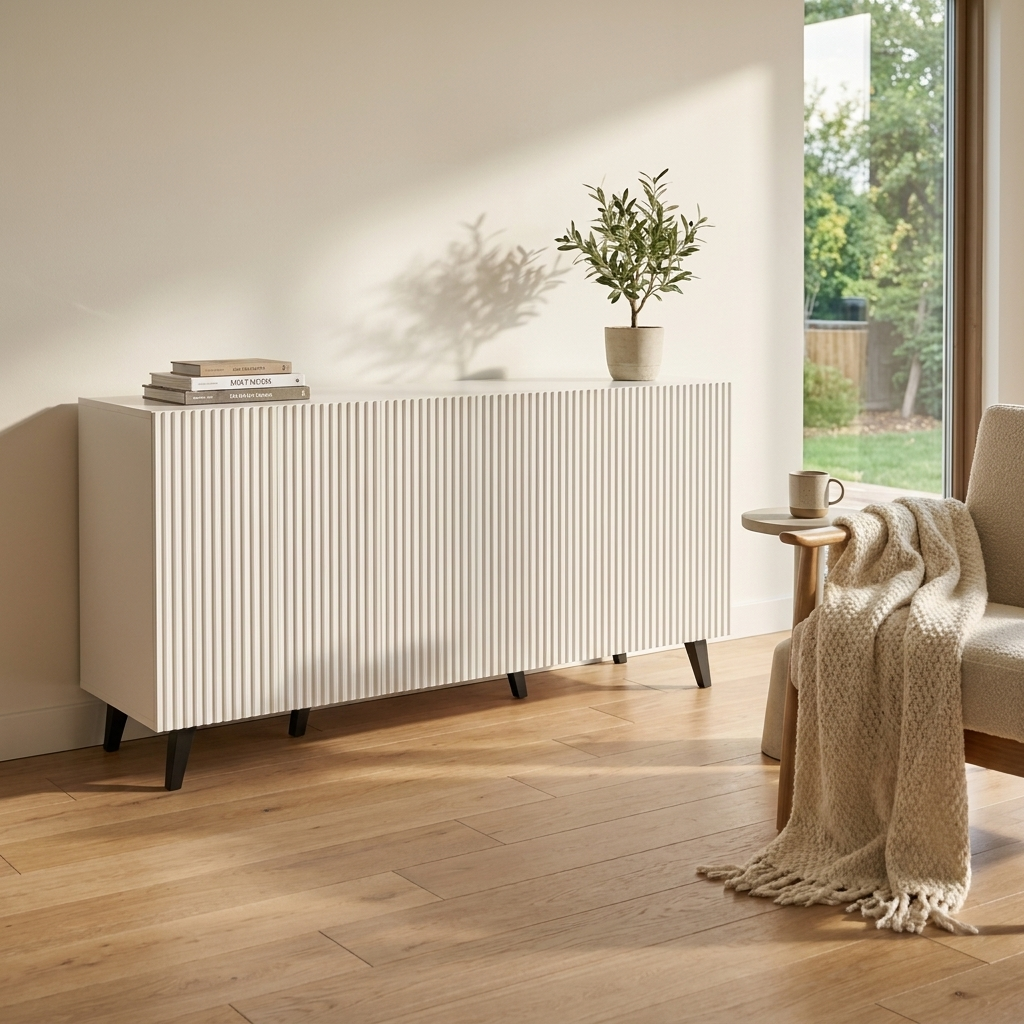 Pafos 3D Sideboard, White, photo 2 of 6