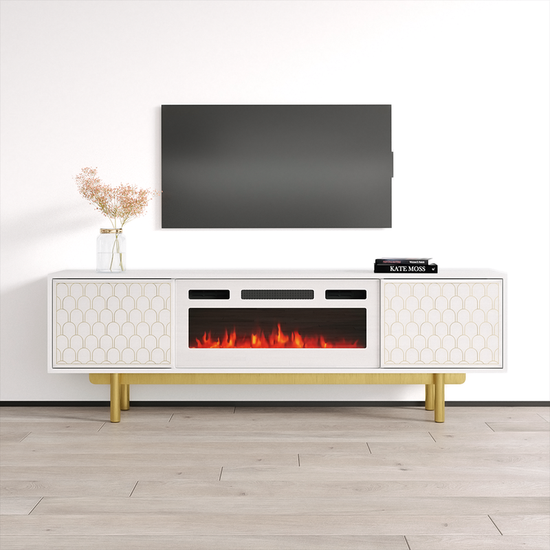 Karp WH-EF Fireplace TV Stand - Meble Furniture